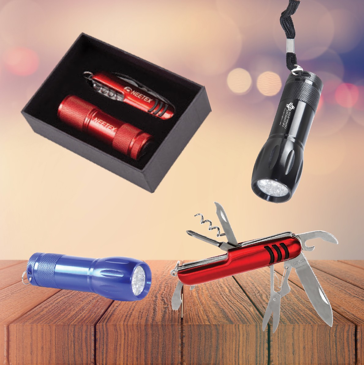 Çakı, Fener ve Tornavida Seti