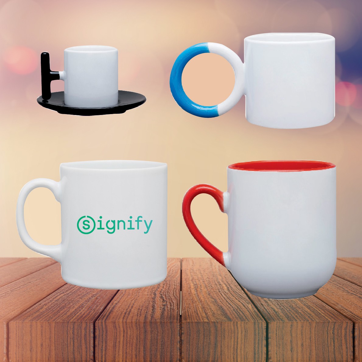 Seramik ve Porselen Kupalar