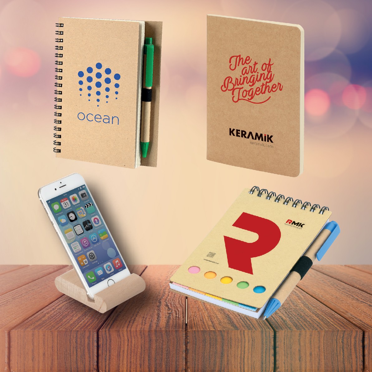 Geri Dönüşümlü Ürünler ve Yapışkanlı Notluklar