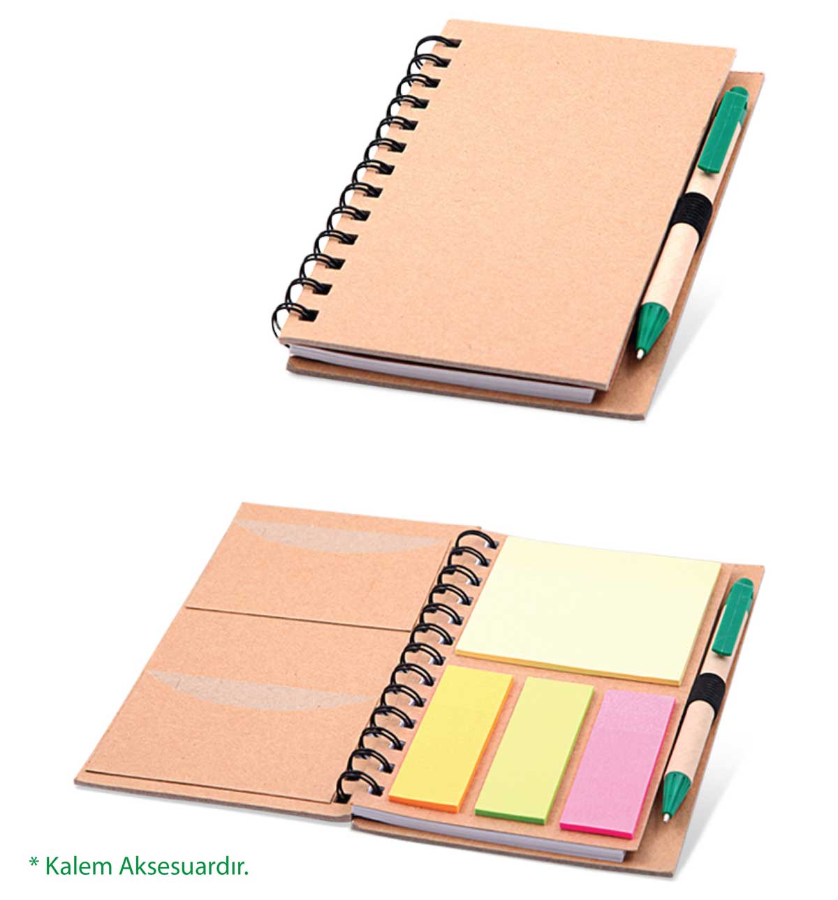 Renkli Yapışkanlı Notluk