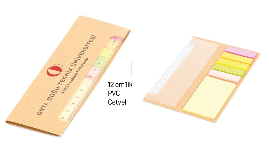 Promosyon Renkli Yapışkanlı Notluk GD-290