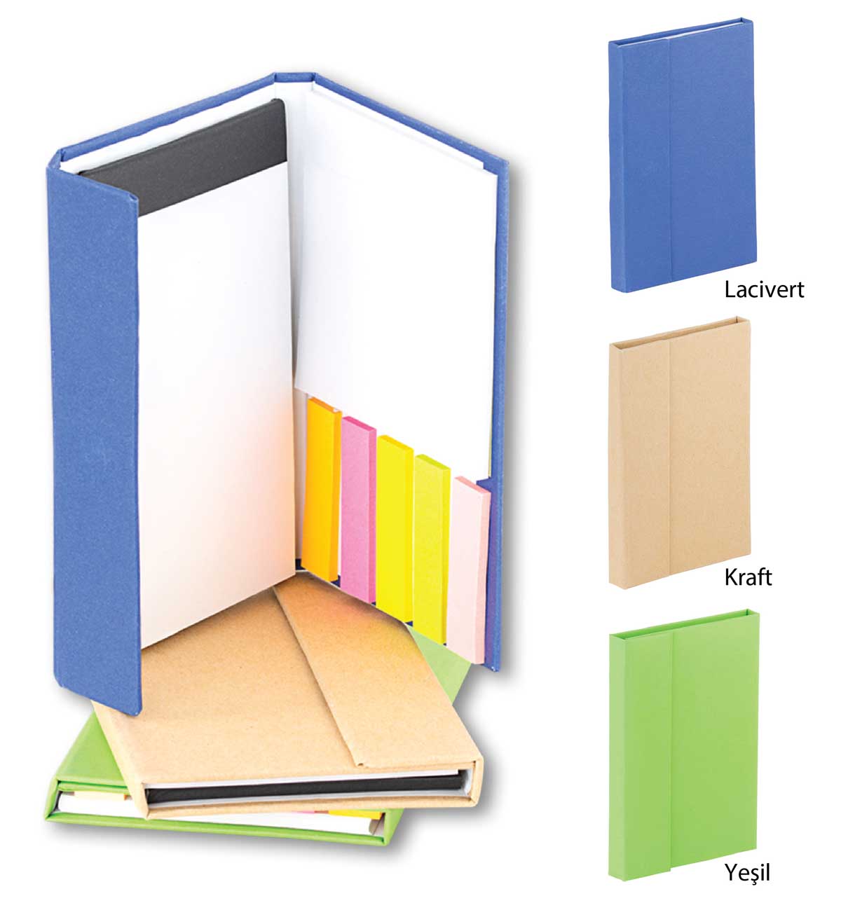 Renkli Yapışkanlı Notluk