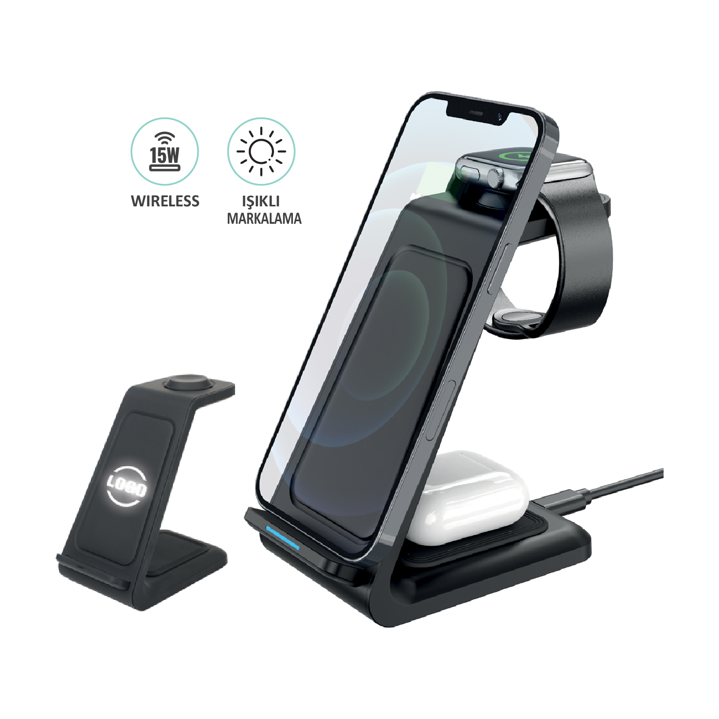 Promosyon Wireless Stand Set Tt-160