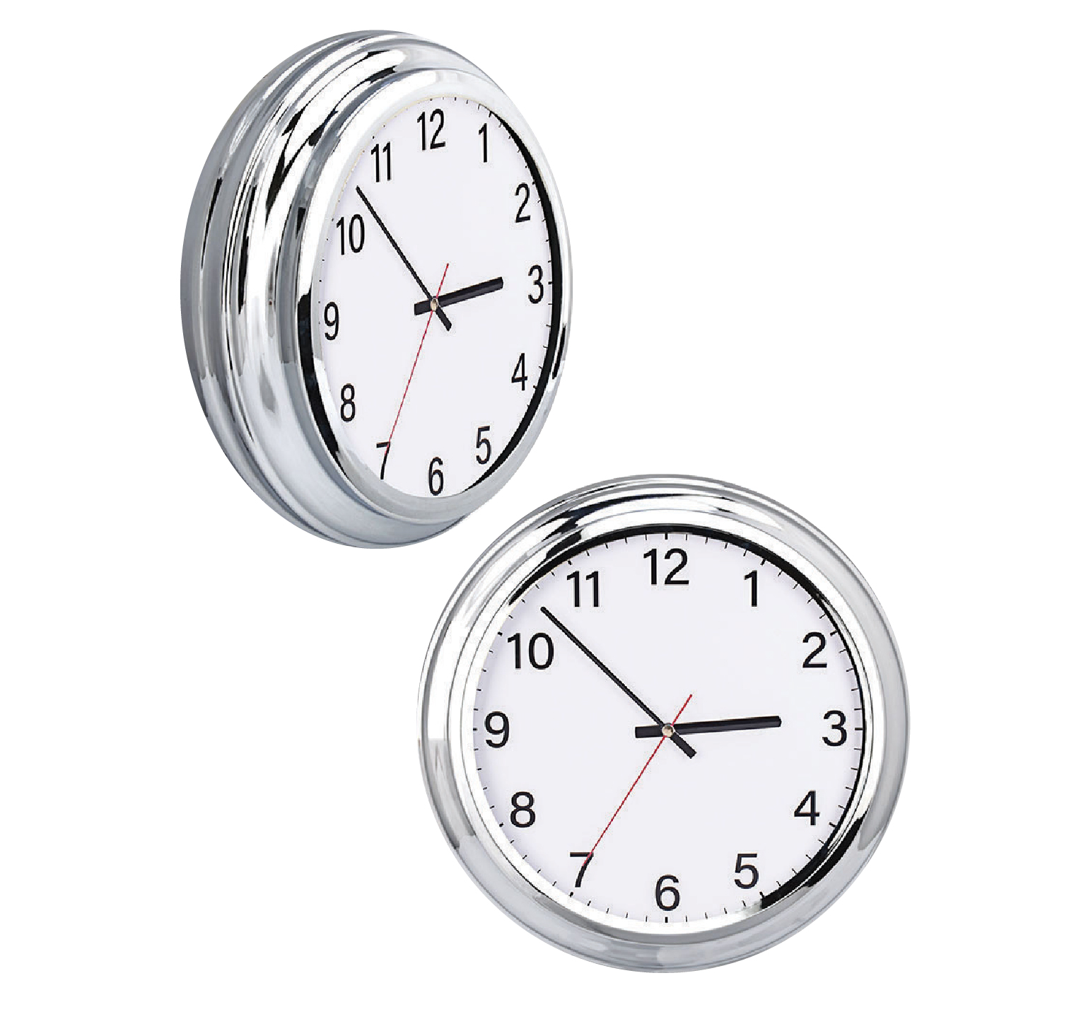 Promosyon Duvar Saati ( 38 cm ) Metal Kasa DS-136
