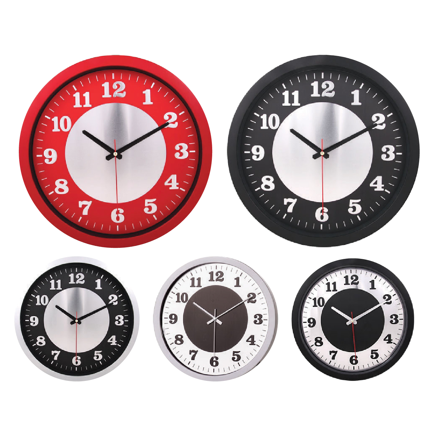 Promosyon Duvar Saati ( 35 cm ) Plastik Kasa DS-230