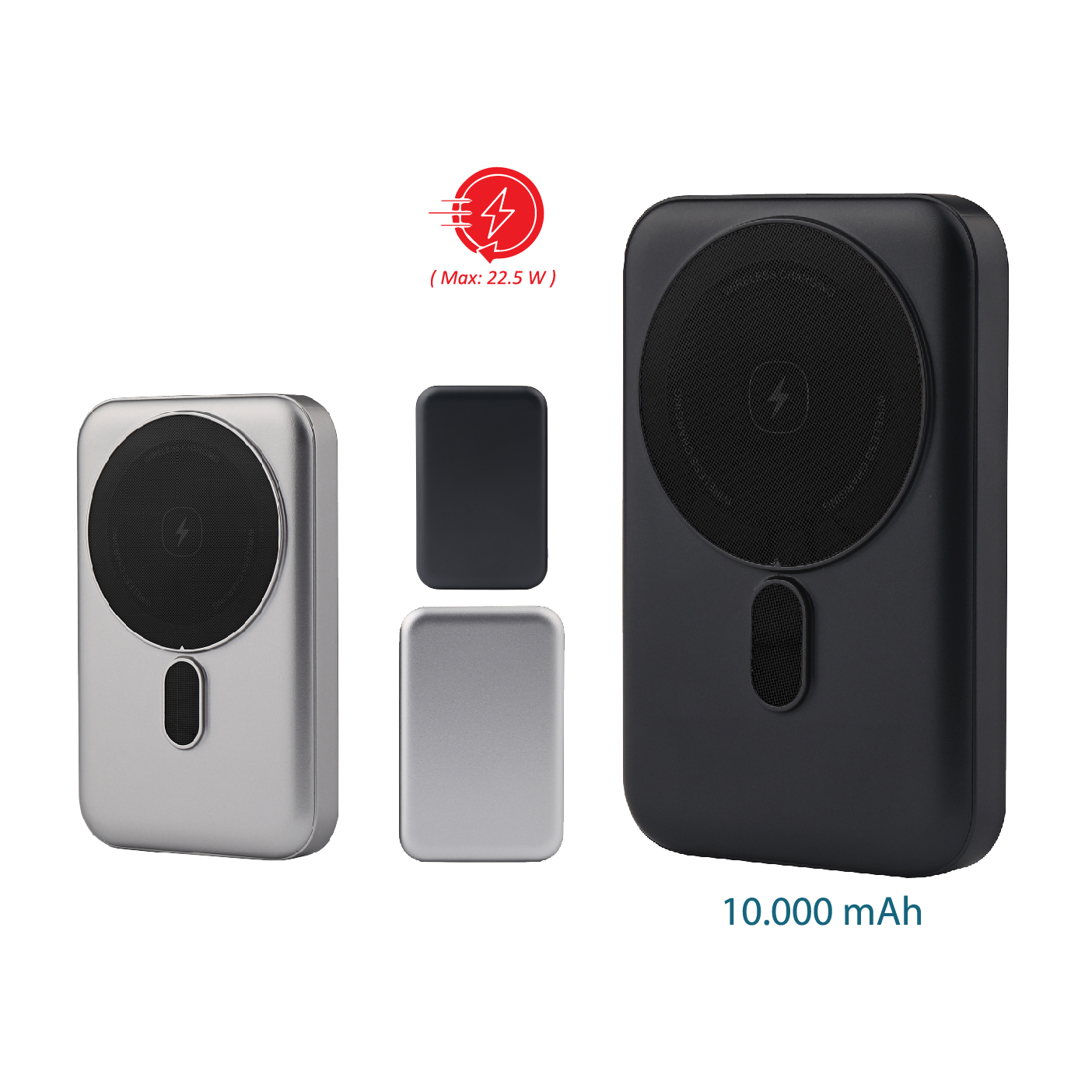 Promosyon Powerbank 10.000 Mah Magsafe & 22.5W Hızlı Şarj  Pb-270