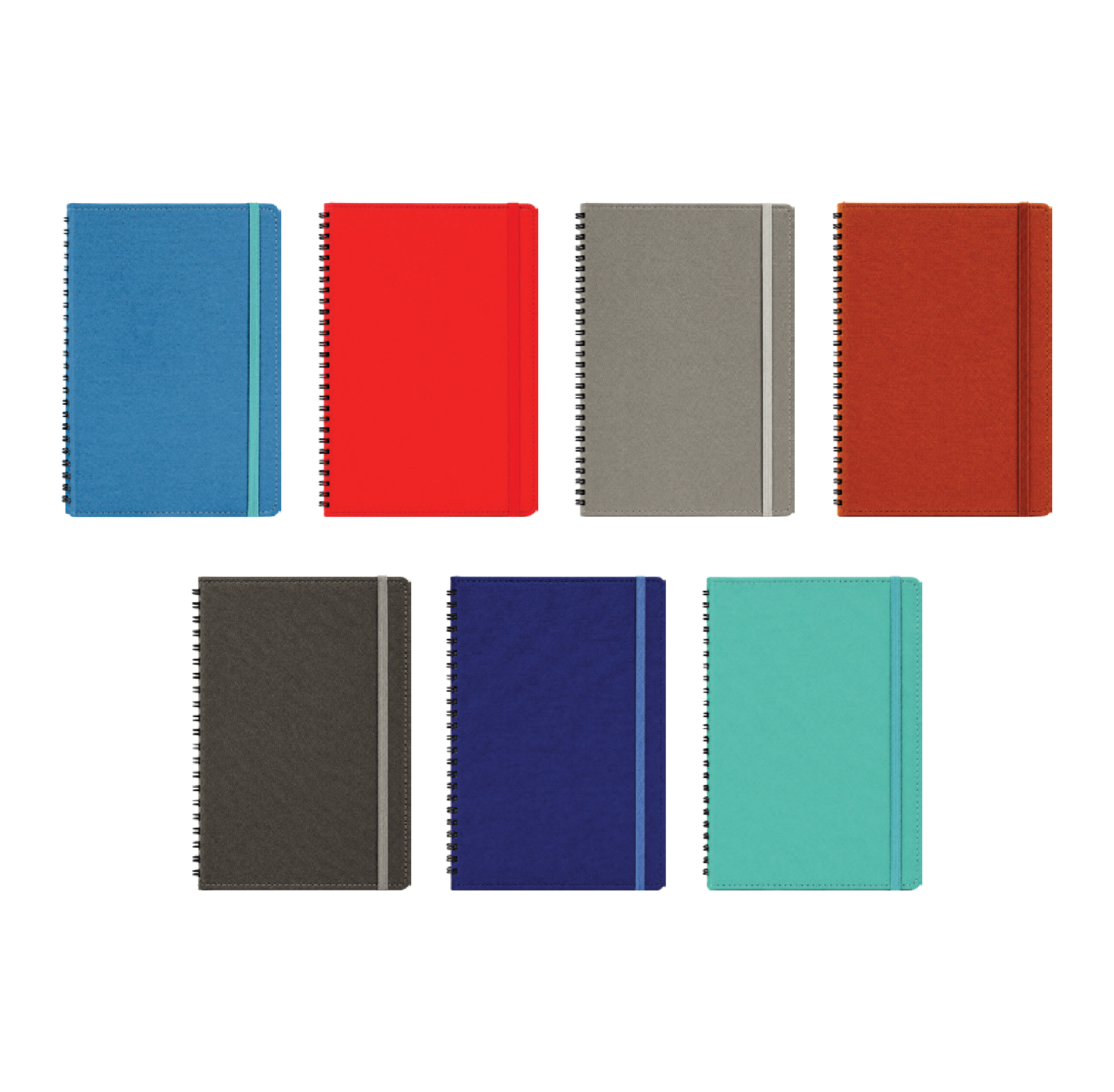 Promosyon Tarihsiz Defter ( 15 x 21,5 cm ) ( Gizli Sipiralli ) TD-170