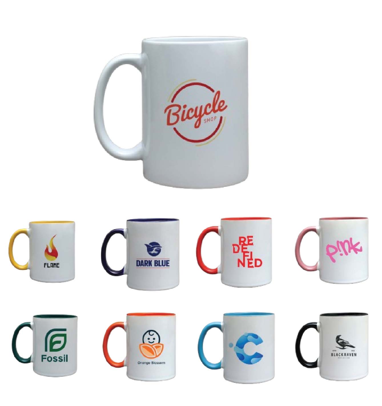 Porselen Kupa ( 330 ml )