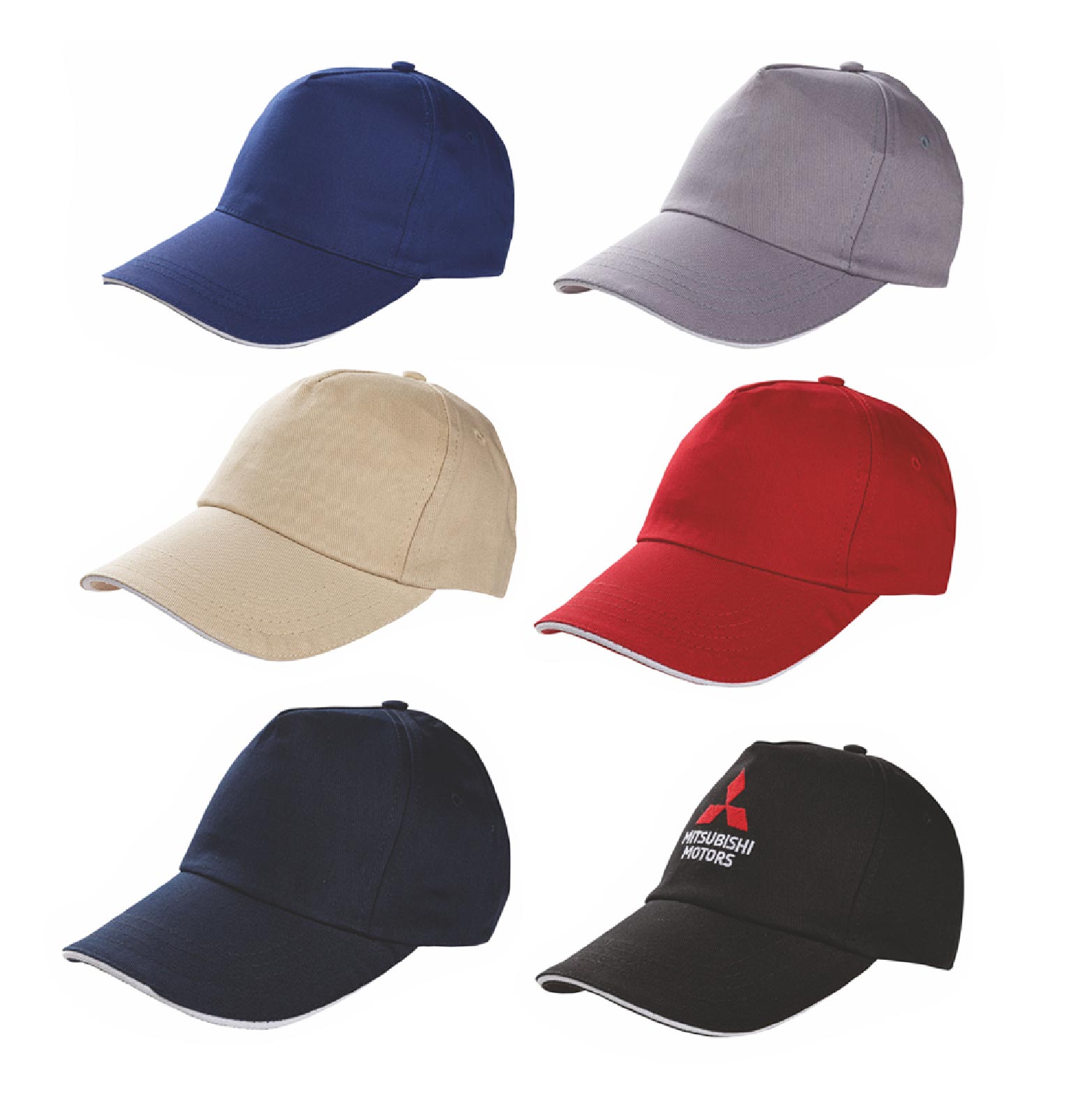 Yerli Üretim Pamuklu Sandviç Siper Şapka