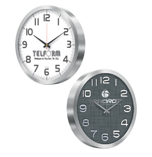Promosyon Duvar Saatleri ( 35cm ) Metal Kasa DS-110
